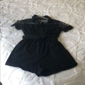 Black romper